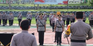 Kabag Ops Polres Landak Berganti