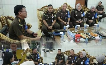 Kejari Ketapang Terima Kunjungan Kerja Aswas Kejati Kalbar