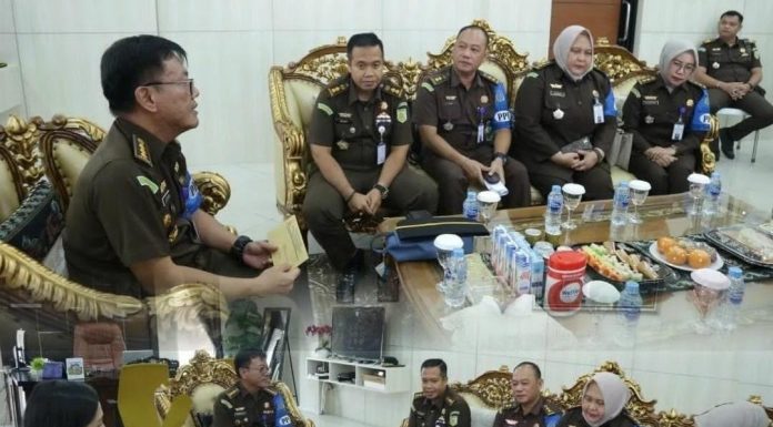 Kejari Ketapang Terima Kunjungan Kerja Aswas Kejati Kalbar