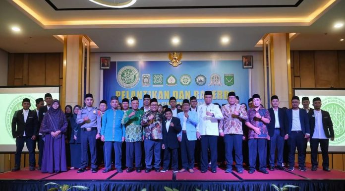 Pelantikan Pengurus DPD BKPRMI, Bupati Martin Harapkan Sinergisitas Bersama Pemkab Majukan Ketapang