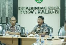 Tindalanjuti Aspirasi Masyarakat Terkait Perizinan Galian C, Wabup Farhan Datangi DPPESDM Kalbar