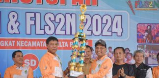 Kegiatan O2SN dan FLS2N Tingkat Kecamatan Delta Pawan Ketapang Resmi Ditutup