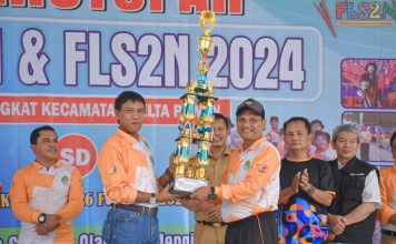 Kegiatan O2SN dan FLS2N Tingkat Kecamatan Delta Pawan Ketapang Resmi Ditutup