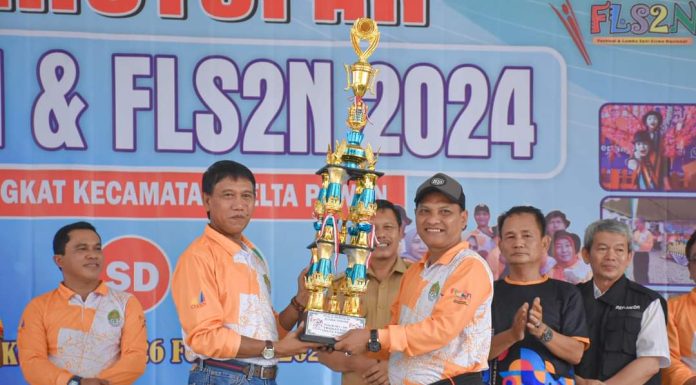 Kegiatan O2SN dan FLS2N Tingkat Kecamatan Delta Pawan Ketapang Resmi Ditutup