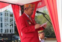 Pemkab Landak Gelar Upacara Peringatan HUT Ke – 67 Pemprov Kalbar