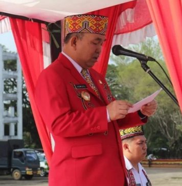 Pemkab Landak Gelar Upacara Peringatan HUT Ke – 67 Pemprov Kalbar
