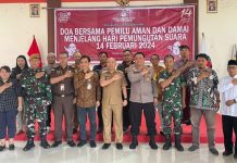 Doa Bersama Wujudkan Pemilu Aman dan Damai