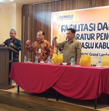 Bawaslu Landak Gelar Fasilitasi dan Pembinaan Aparatur Pengawas Pemilu 2024