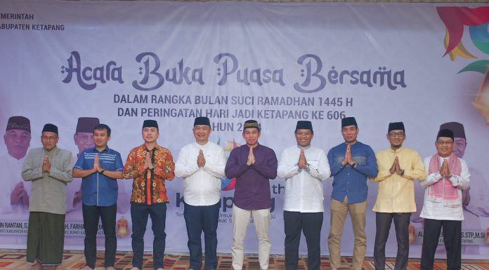 Sekda Gelar Buka Puasa Bersama, Rangkaian Peringatan Hari Jadi Ketapang Ke-606