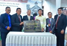 Gereja HKBP Sola Gratia Ketapang Diresmikan, Ini Harapan Bupati Martin Rantan