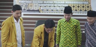 Wabup Farhan Hadiri Pengukuhan Ikatan Pemuda Muhammadiyah Periode 2024-2026