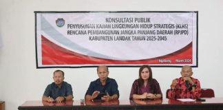 Ketua Komisi C DPRD Landak Hadiri Konsultasi Publik Penyusunan KLHS RPJPD Tahun 2025-2045
