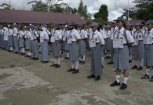 203 Pelajar Ikuti Seleksi Paskibraka Tingkat Kabupaten Landak