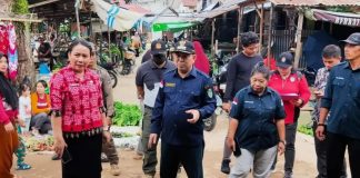 Sambut Perayaan Idul Fitri, Pemkab Landak Sidak Pasar Ngabang