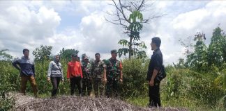 Dandim 1210/LDK Tinjau Lokasi TMMD di Desa Garu