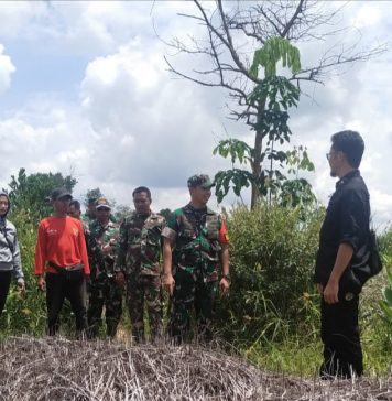 Dandim 1210/LDK Tinjau Lokasi TMMD di Desa Garu