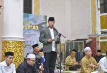 Wabup Farhan Hadiri Peringatan Nuzulul Qur’an Masjid Agung Al-Ikhlas Ketapang