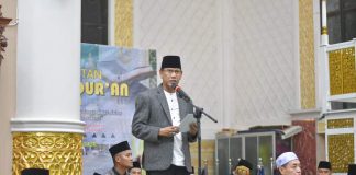 Wabup Farhan Hadiri Peringatan Nuzulul Qur’an Masjid Agung Al-Ikhlas Ketapang