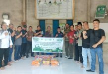 HPI Bersama IWO Landak Serahkan Bantuan Ke Ponpes Miftahul Huda Al Khoiriyah dan Gelar Buka Puasa Bersama
