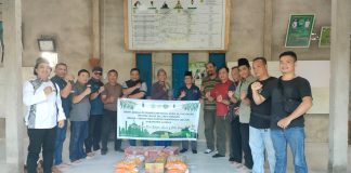 HPI Bersama IWO Landak Serahkan Bantuan Ke Ponpes Miftahul Huda Al Khoiriyah dan Gelar Buka Puasa Bersama