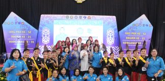Peringatan Hari Kesatuan Gerak PKK Ke – 52 di Kota Pontianak Berlangsung Meriah, Berbagai Perlombaan Digelar