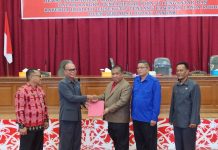 DPRD Bersama Pemkab Bahas LKPJ Bupati Landak Tahun Anggaran 2023 dan Penyampaian Raperda Inisiatif Eksekutif Kawasan Tanpa Rokok