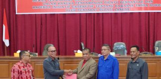 DPRD Bersama Pemkab Bahas LKPJ Bupati Landak Tahun Anggaran 2023 dan Penyampaian Raperda Inisiatif Eksekutif Kawasan Tanpa Rokok