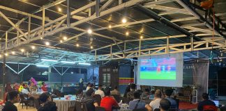 Gelar Nonton Bareng, Kapolres Landak Apresiasi Semangat Garuda Muda Bertanding