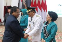 Hadiri Pelantikan Pj. Bupati Landak, Ini Harapan Heri Saman Untuk Gutmen Nainggolan