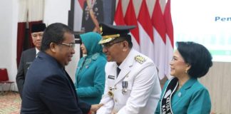 Hadiri Pelantikan Pj. Bupati Landak, Ini Harapan Heri Saman Untuk Gutmen Nainggolan