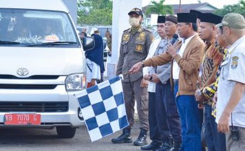 244 Calon Jemaah Haji Ketapang Diberangkatkan Menuju Pontianak