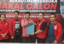 Wajah Baru di Pilkada Landak, Aren Pagea Daftarkan Diri Maju Bacalon Wakil Bupati Ke PSI