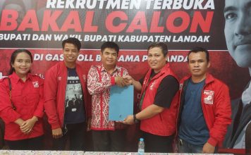 Wajah Baru di Pilkada Landak, Aren Pagea Daftarkan Diri Maju Bacalon Wakil Bupati Ke PSI