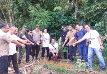 Kementerian ATR/BPN Patok Tanah Ulayat Masyarakat Hukum Adat Binua Laman Garoh