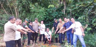 Kementerian ATR/BPN Patok Tanah Ulayat Masyarakat Hukum Adat Binua Laman Garoh