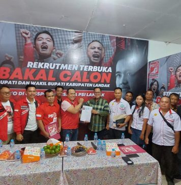 Andreas Lani Optimis Dapat Rekomendasi PSI Maju Pilkada Landak