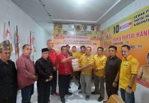 Kembalikan Berkas Pendaftaran Bacalon Bupati Landak Ke Hanura, Ketua DPC Hanura : Heri Saman Masuk Kriteria