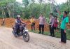 Material Lonsor Tutup Akses Jalan di Dusun Sei Raya Jelimpo Sudah Dibersihkan
