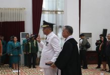 Gutmen Nainggolan Jabat Pj. Bupati Landak Gantikan Samuel