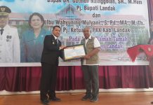 Pemkab Landak Terima Bantuan Dari BNPB Untuk Penanganan Banjir