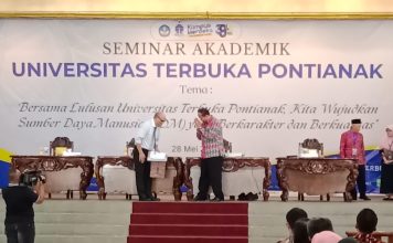 Universitas Terbuka Pontianak Gelar Seminar Akademik