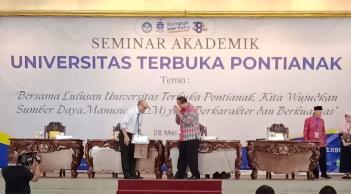 Universitas Terbuka Pontianak Gelar Seminar Akademik