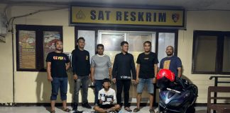 Residivis Kasus Narkoba Nekat Curi Motor Kurir JNT