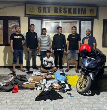 Residivis Kasus Narkoba Nekat Curi Motor Kurir JNT