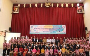 Heri Saman Hadiri Pelepasan Siswa Kelas VI SDS Alfa Omega Angkatan Ke – IX