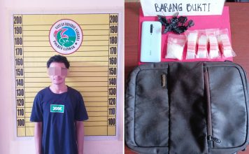 Pengedar Sabu Ditangkap Saat Pulang Menuju Ngabang
