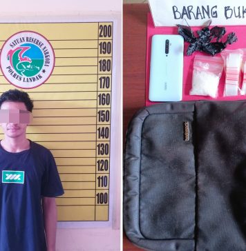 Pengedar Sabu Ditangkap Saat Pulang Menuju Ngabang
