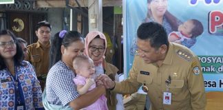 Tim TPPS Pusat Intervensi Penurunan Stunting di Posyandu Cemara