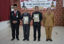 Dua Pejabat di Lingkungan Pemkab Landak Masuki Masa Pensiun