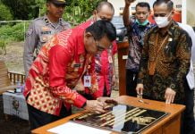 Desa Kayu Ara Jelimpo Deklarasi Open Defecation Free